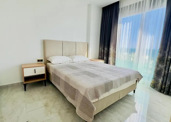 Apartman в 150м от моря, тосмур