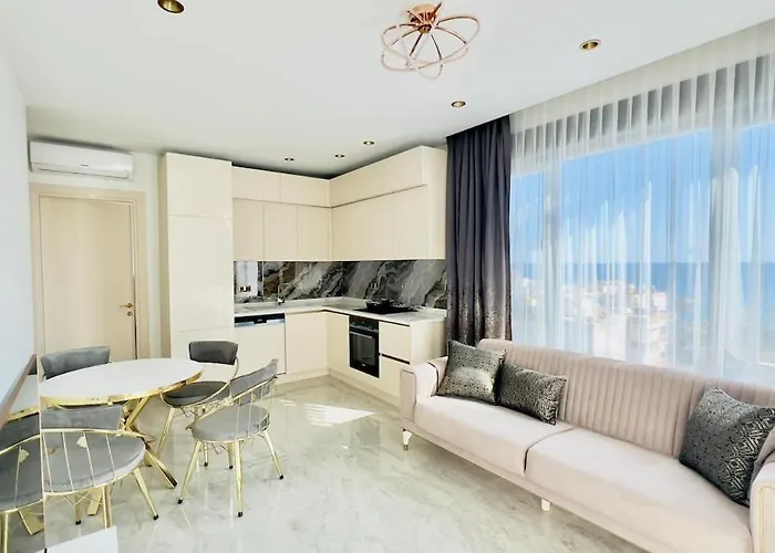 Apartman в 150м от моря, тосмур *