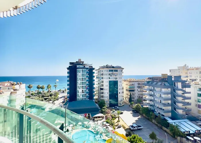 Appartement в 150м от моря, тосмур Alanya